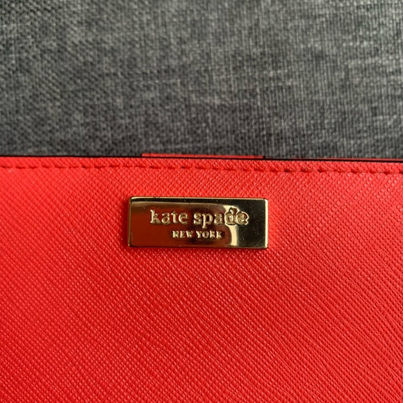 Kate Spade Red Wallet - Picture 5 of 9